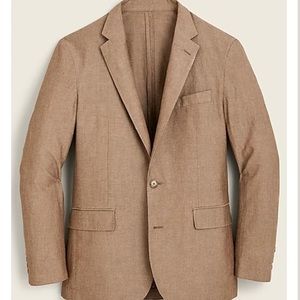J.Crew Ludlow Baird McNutt Linen Blazer